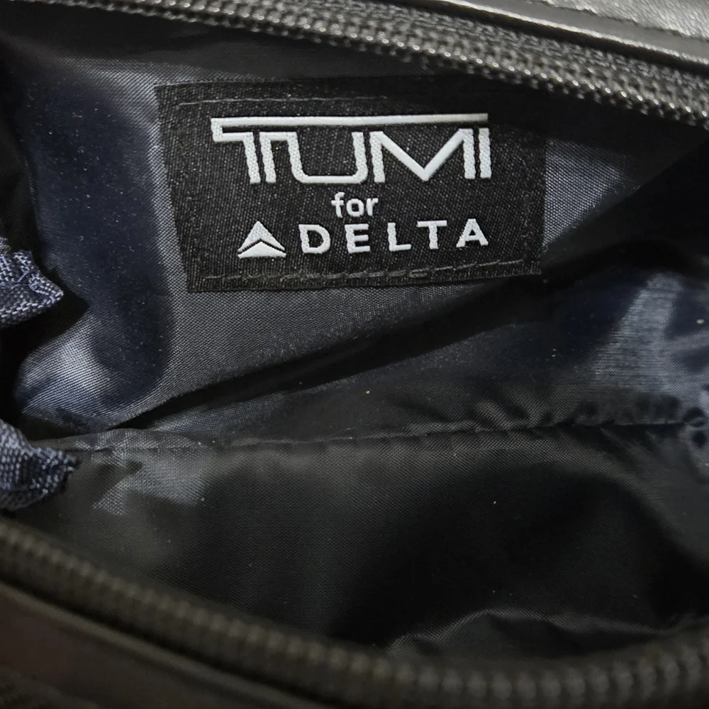 TUMI Black Toiletry Bag